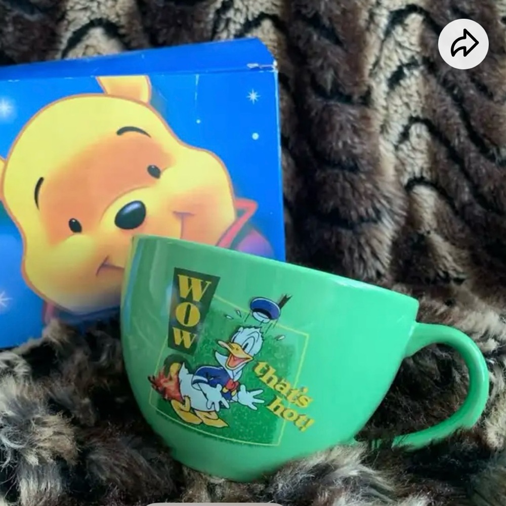 1980s Disney mug